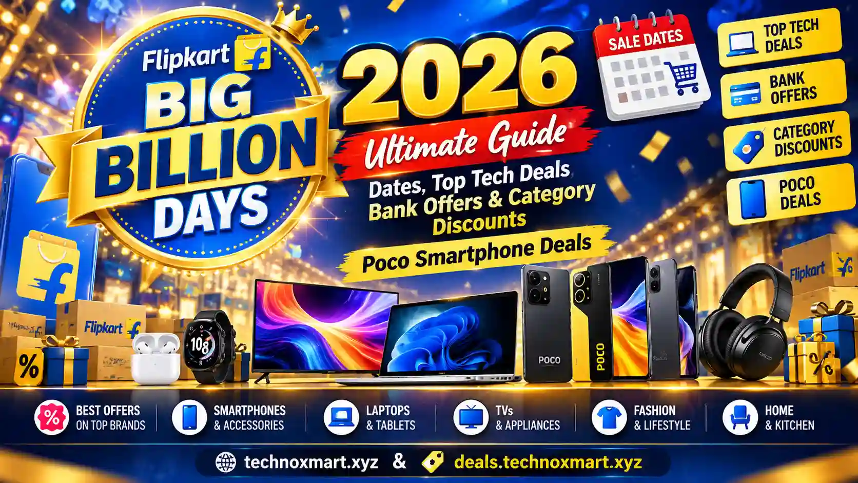 Flipkart Big Billion Days Sale October 2026 Deals, Discounts, Offers