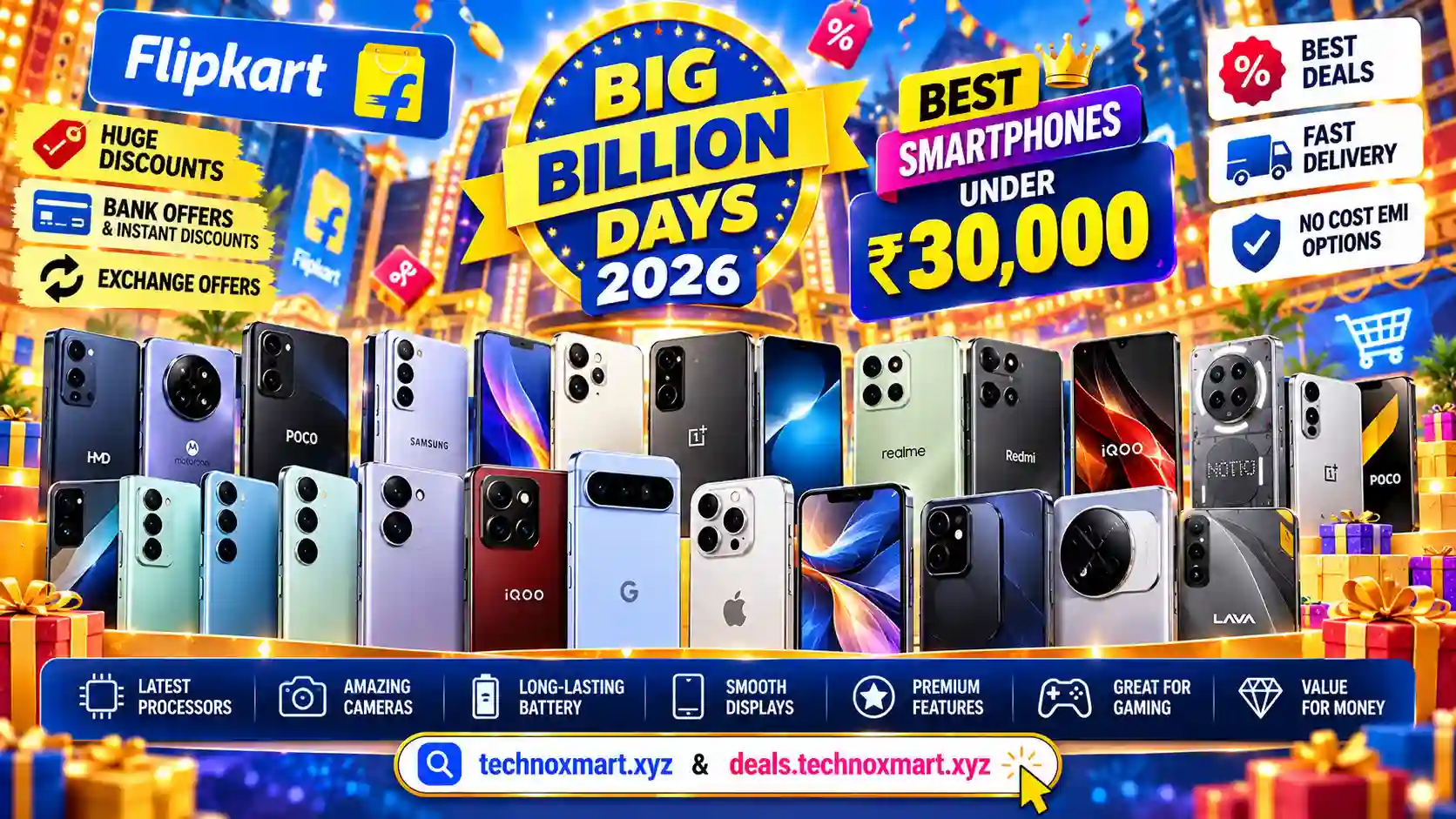 Flipkart Big Billion Days Sale Deals, Offers 2026